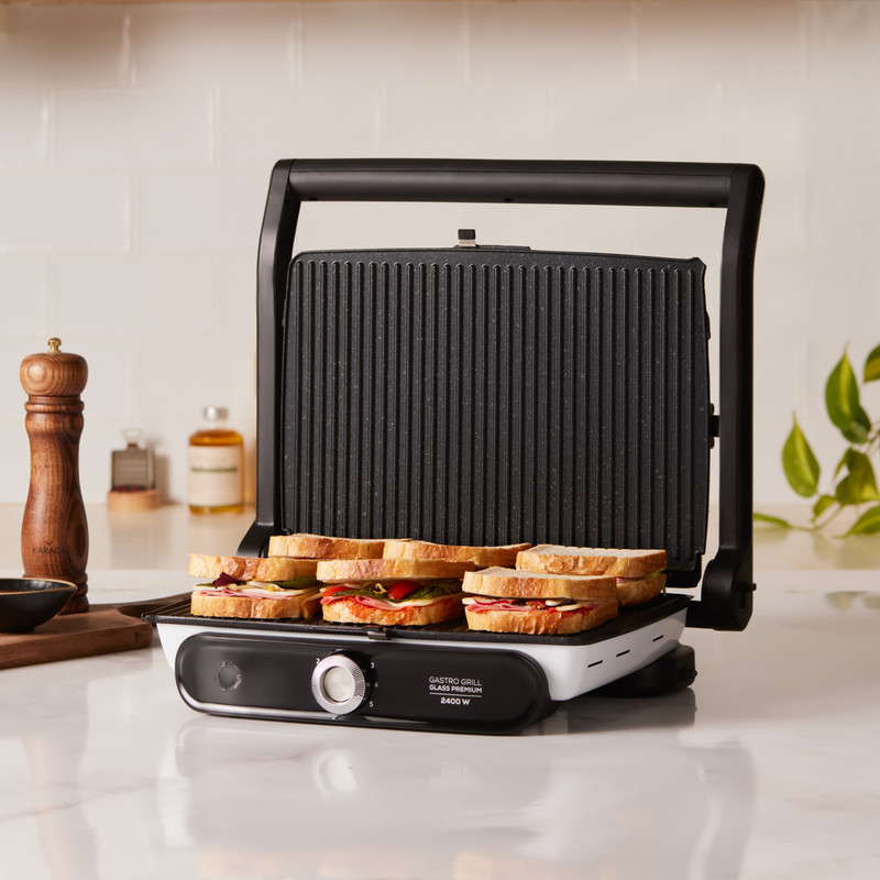 ساندویچ ساز کاراجا مدل Gastro Grill Glass Premium - Image 7