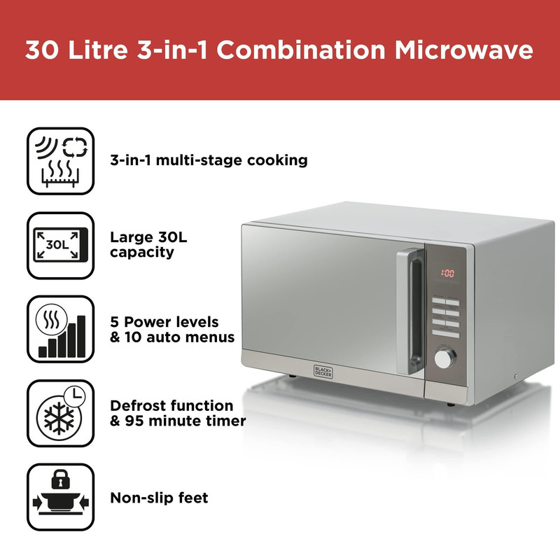 مایکروویو بلک اند دکر مدل MZ30PGSS - Image 2