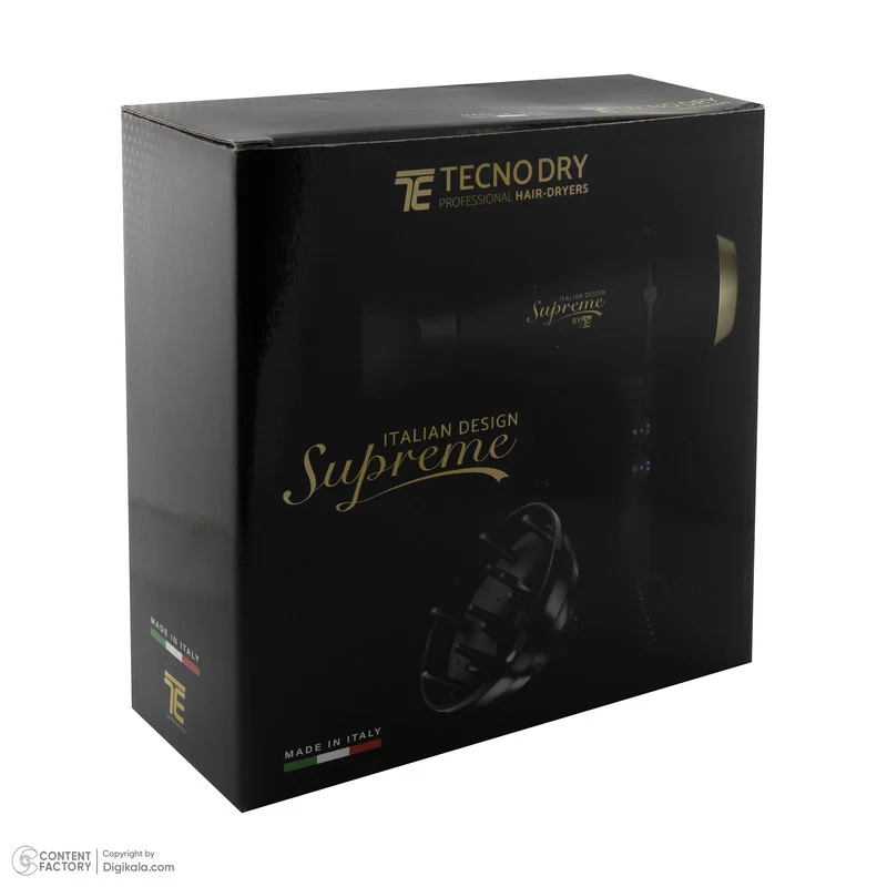 سشوار حرفه ای تکنو درای مدل Supreme - Image 6