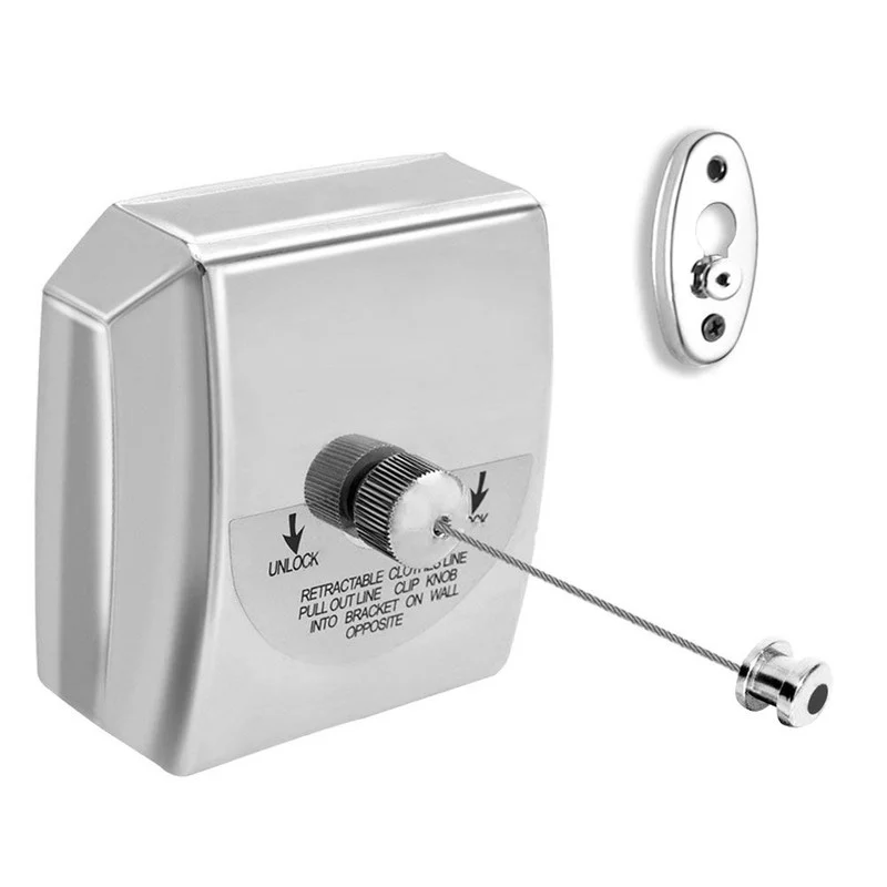 بند رخت دیواری مدل هتلی مربعی - Image 2