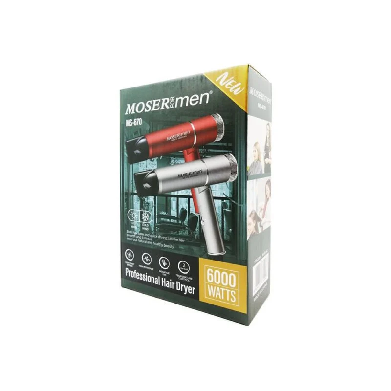 سشوار مسافرتی موزر فور من مدل MS-670 - Image 4