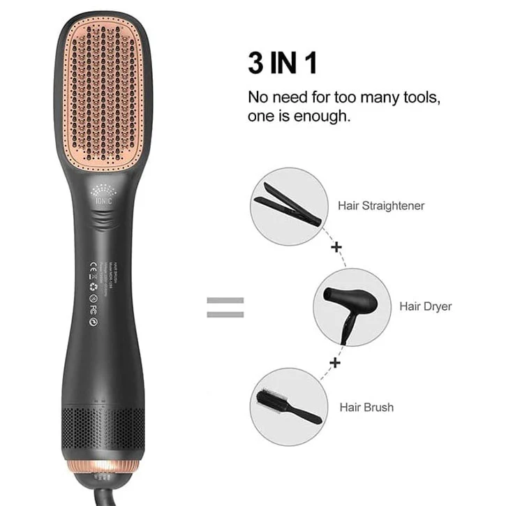 سشوار برس دار حالت دهنده انزو پروفیشینال مدل 4121 - Image 4