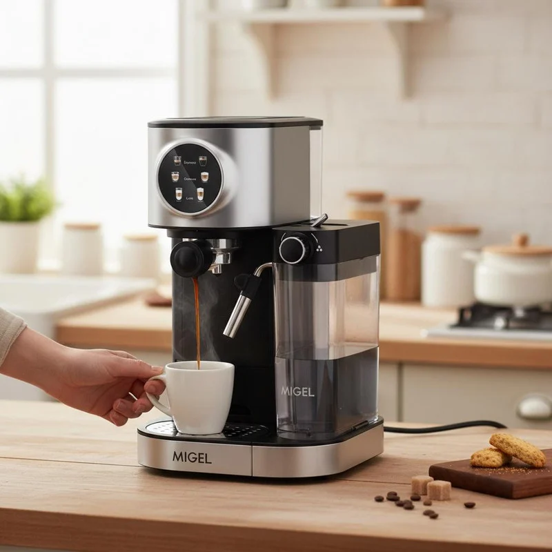 اسپرسو ساز 1200 میلیلیتر میگل مدل GEM 193 - Image 4