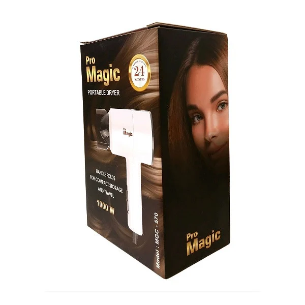 سشوار مسافرتی 1000 وات پرومجیک مدل MGC_570 - Image 4