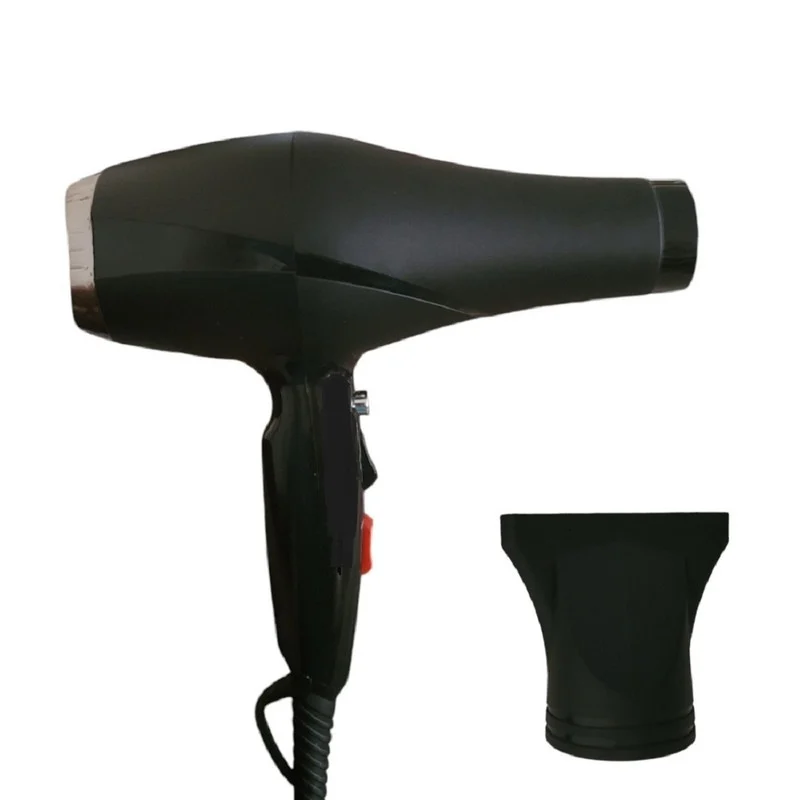 سشوار حرفهای مدل p-9000، موتور AC، با توان مصرفی 9000 وات، دارای قابلیت باد سرد، فناوری تولید یون، تعویض سری، طراحی ارگونومیک، با حالت حجمدهنده و صافکننده، وزن 600 گرم، تنظیم حرارت 3 حالته و کنترل سرعت 2 حالته، به همراه سری متمرکزکننده باریک - Image 3