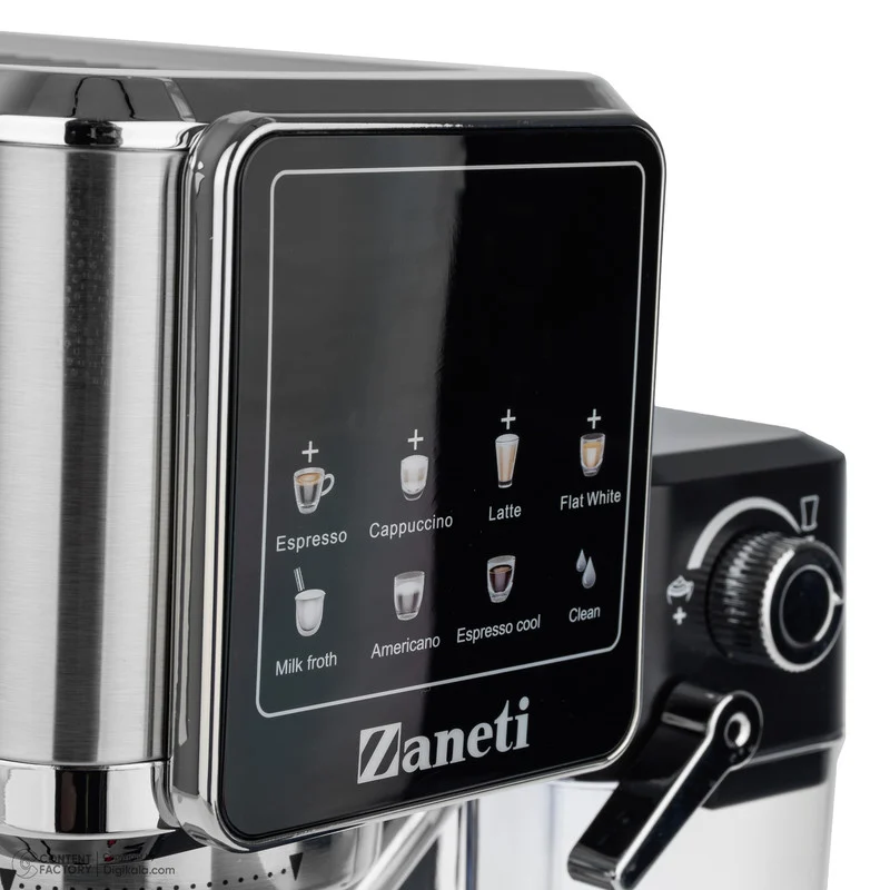 اسپرسو ساز 1000 میلیلیتر زانتی مدل ZZCF-20UT12EMSA - Image 5