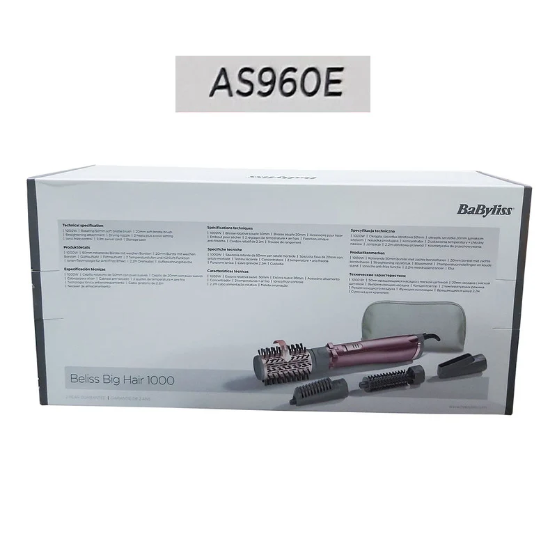 سشوار برس دار چرخشی بابیلیس مدل AS960E - Image 13