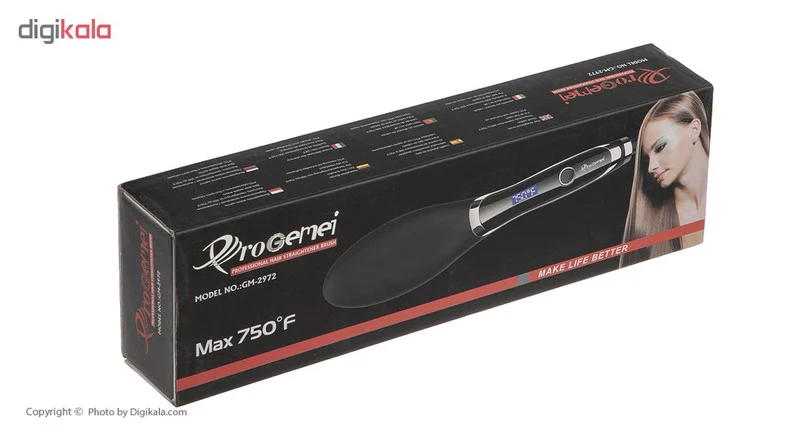 برس حرارتی پرو جیمی مدل GM-2972 - Image 11