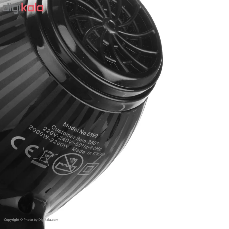 سشوار حرفه ای پرو امگا مدل 8801 - Image 7