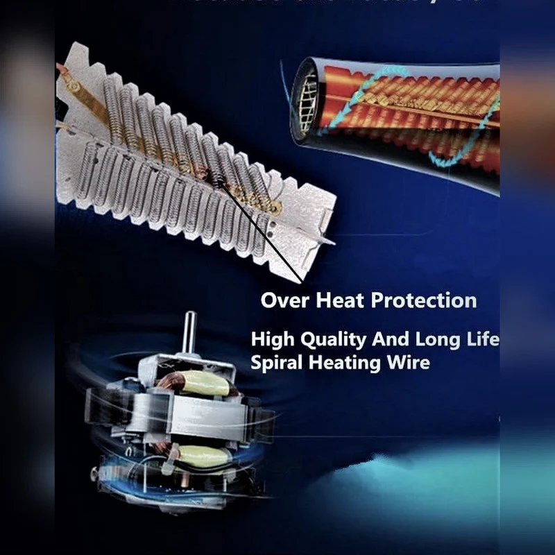 سشوار نیمه حرفه ای 2400 وات کایسر مدل POWER MAX - Image 7