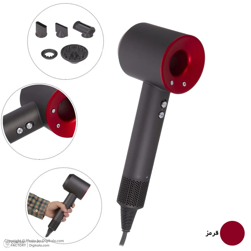 سشوار حرفه ای مدل سوپر سونیک - Image 5