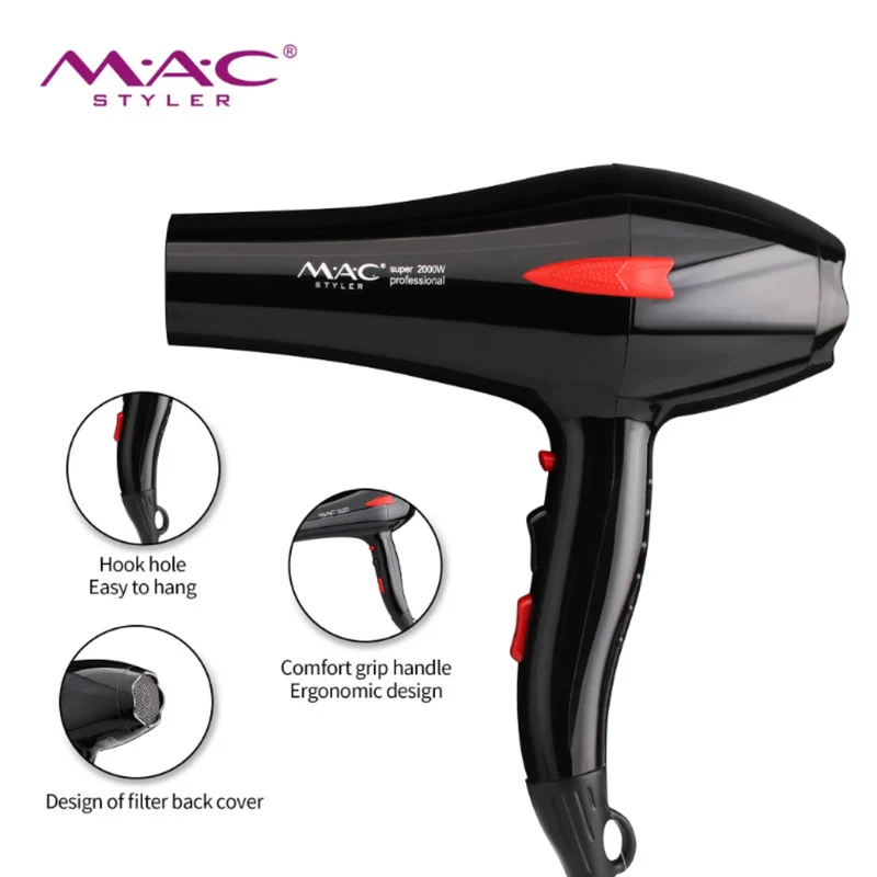 سشوار حرفه ای مک استایلر مدل mc-6619 - Image 3