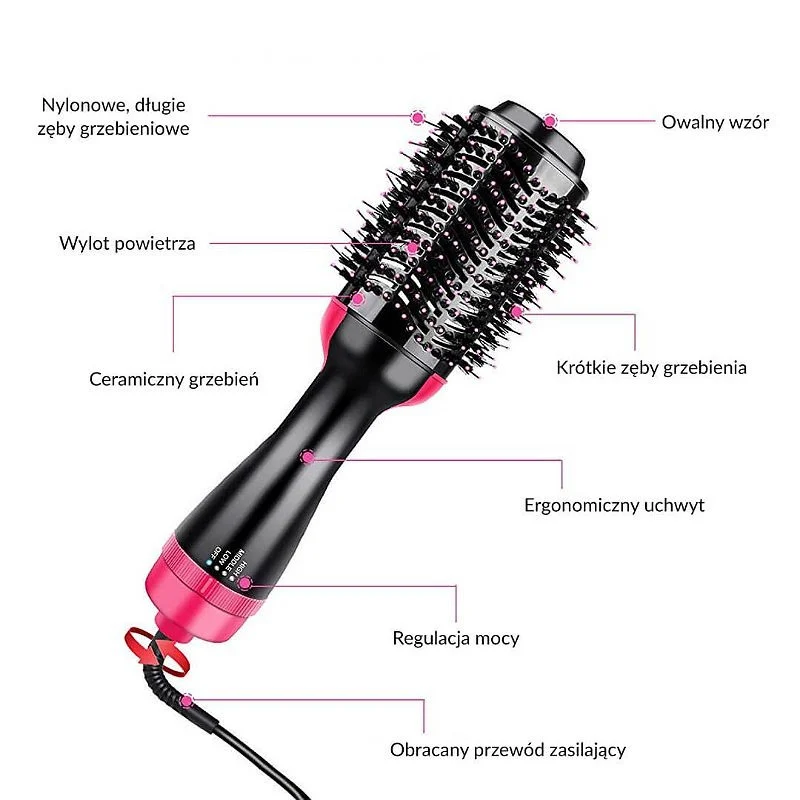 سشوار برس دار حالت دهنده مدل ONE step-1000 - Image 21