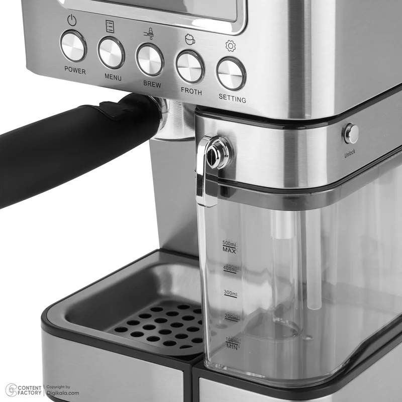 اسپرسو ساز 2000 میلیلیتر ایکس ویژن مدل EM-1302 - Image 3