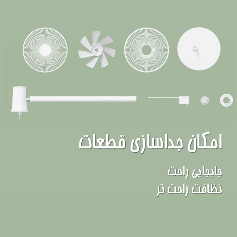 پنکه شیائومی مدل 1X Upgraded - Image 12
