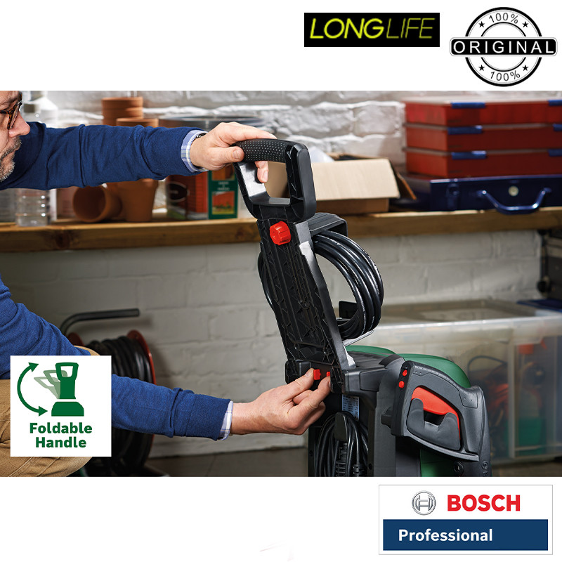 کارواش ذغالی 130 بار 1700 وات بوش مدل AQ 130 - Extra Shampoo - Image 3