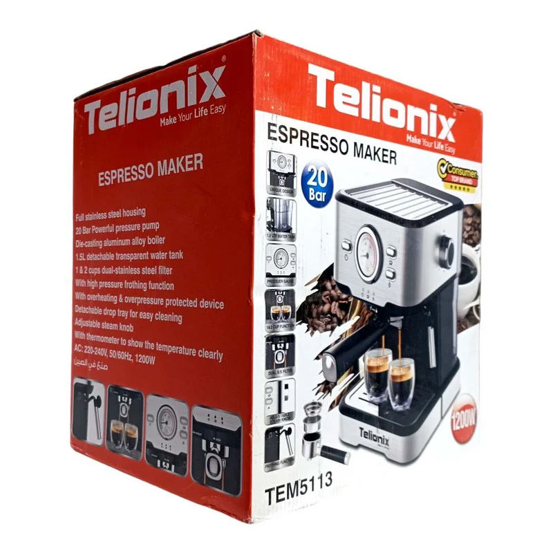 اسپرسو ساز تلیونیکس مدل TEM5113 - Image 2