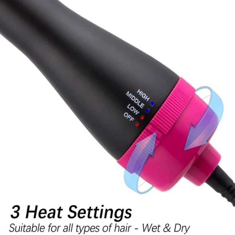 سشوار برس دار حالت دهنده مدل ONE step-1000 - Image 9