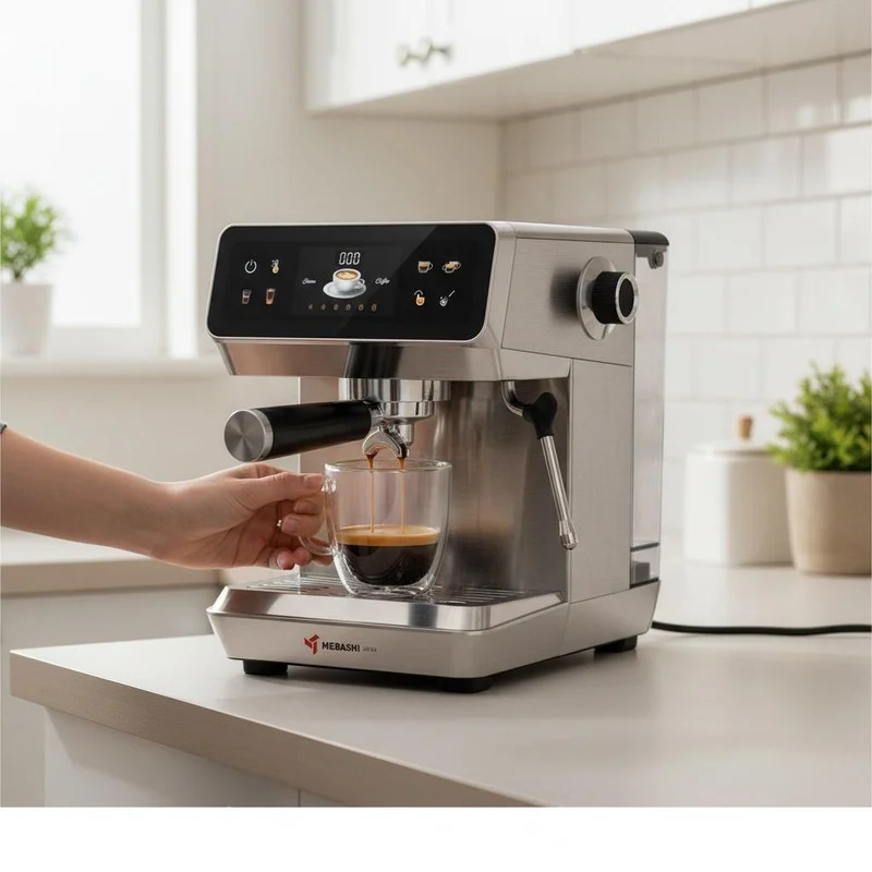اسپرسو ساز 1800 میلیلیتر مباشی مدل ME-ECM2119 - Image 3
