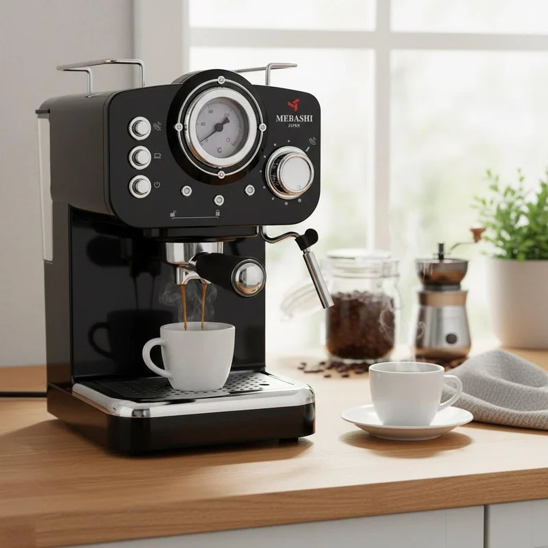 اسپرسو ساز 1.25 لیتری مباشی مدل ECM2009 - Image 3