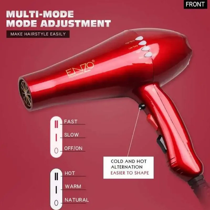 سشوار حرفه ای انزو پروفیشینال مدل en-8860 - Image 6