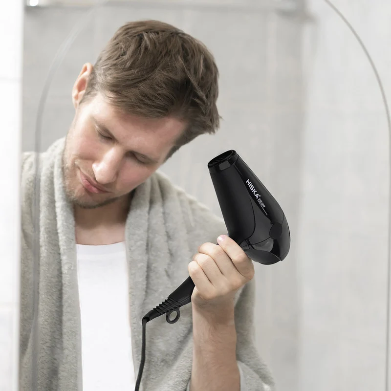 سشوار حرفهای هیسکا مدل H5261، موتور AC با توان مصرفی 2500 وات، دارای قابلیت باد سرد، فناوری تولید یون، دارای حلقه آویختن، با حالت صافکننده و حجمدهنده، وزن 1350 گرم، تنظیم حرارت 4 حالته و کنترل سرعت 2 حالته، به همراه دیسپانسر و 2 عدد سری متمرکزکننده - Image 4