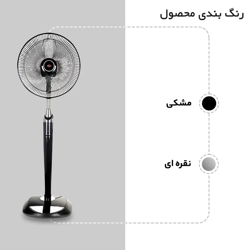 پنکه پارس خزر مدل FSR-SHIBA - Image 8