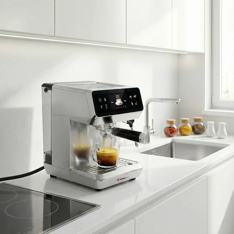 اسپرسو ساز 1800 میلیلیتر مباشی مدل ME-ECM2119 - Image 4