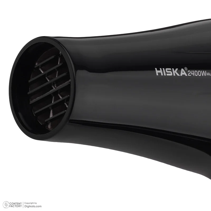سشوار حرفهای هیسکا مدل H5253، موتور AC با توان مصرفی 2400 وات، دارای قابلیت باد سرد، فناوری تولید یون، حلقه آویختن، با حالت فرکننده، صافکننده و حجمدهنده، وزن 1100 گرم، تنظیم حرارت 3 حالته و کنترل سرعت 2 حالته، به همراه 2 عدد سری متمرکزکننده - Image 13