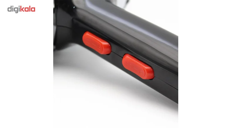 سشوار خانگی گوسونیک مدل GHD-224، موتور با توان مصرفی 1600 وات، دارای قابلیت باد سرد، دارای حلقه آویختن، وزن 600 گرم - Image 9