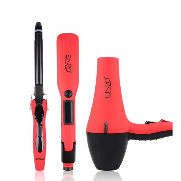 سشوار انزو پروفیشینال مدل EN_6306 به همراه اتو مو و فر کننده مو - Image 8