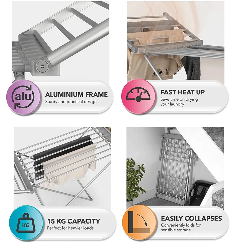 بند رخت مدل خشک کن برقی - Image 7