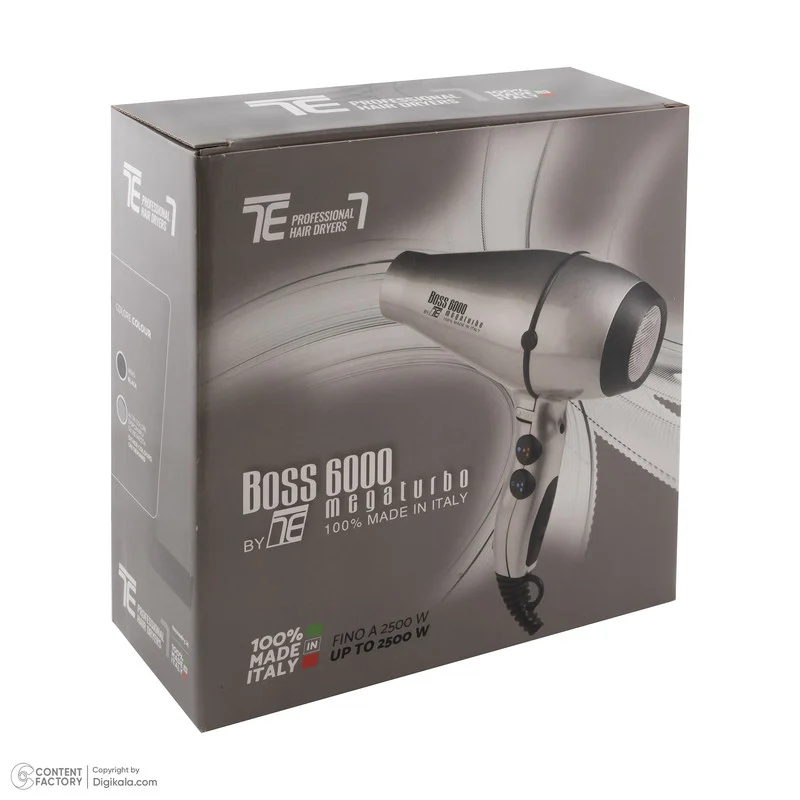 سشوار حرفه ای تکنو درای مدل Boss 6000 - Image 6