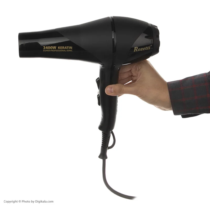 سشوار کراتینه حرفهای رزتی مدل 9924 - Image 8