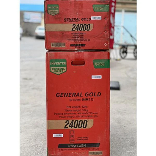 کولر گازی اسپلیت دیواری 24000 اینورتر جنرال گلد مدل GG-AS24SPARK5 - Image 3
