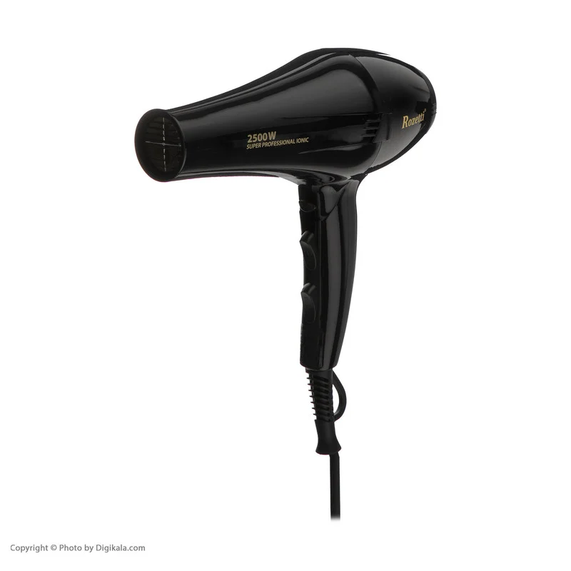 سشوار حرفه ای رزتی مدل 9925 بههمراه فرکننده حرفهای مو و اتو مو - Image 4