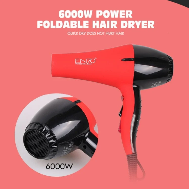 سشوار انزو پروفیشینال مدل EN_6306 به همراه اتو مو و فر کننده مو - Image 14