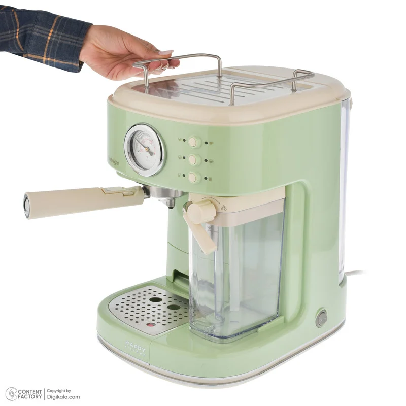 اسپرسو ساز ۱۵۰۰ میلیلیتر هپی کیچن مدل HK-D2083 - Image 5