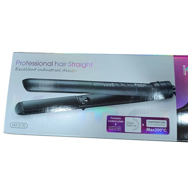 اتو و حالتدهندهی مو حرفه ای کیمی مدل KM-3170 - Image 4