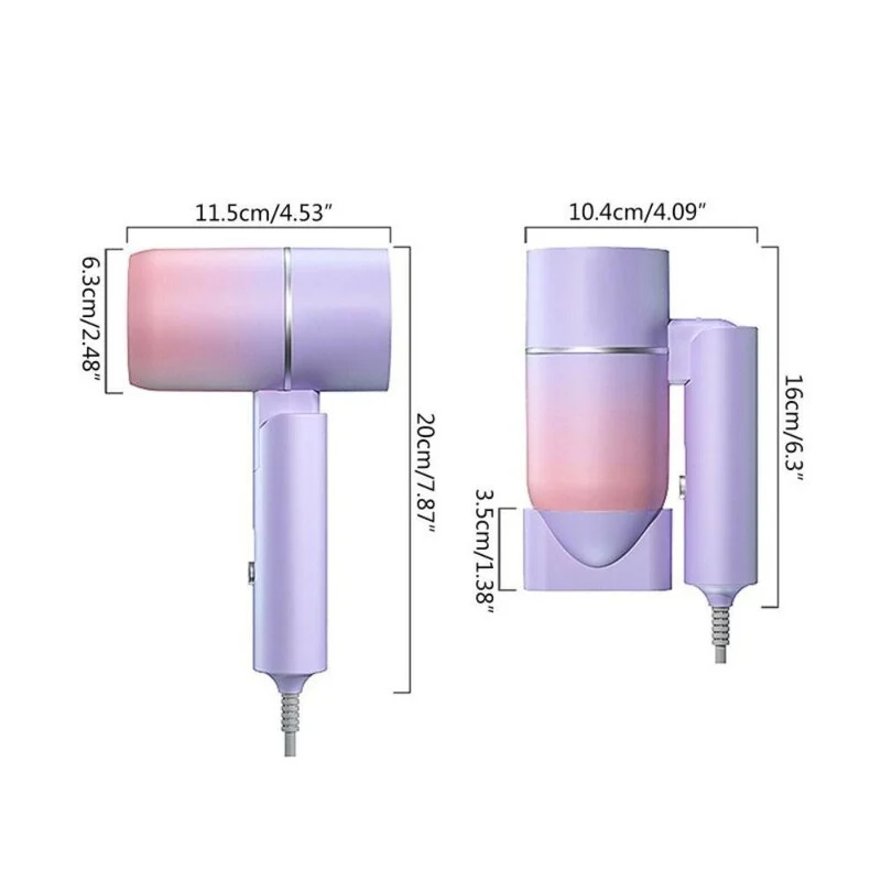 سشوار مسافرتی مدل mz-1808 - Image 2