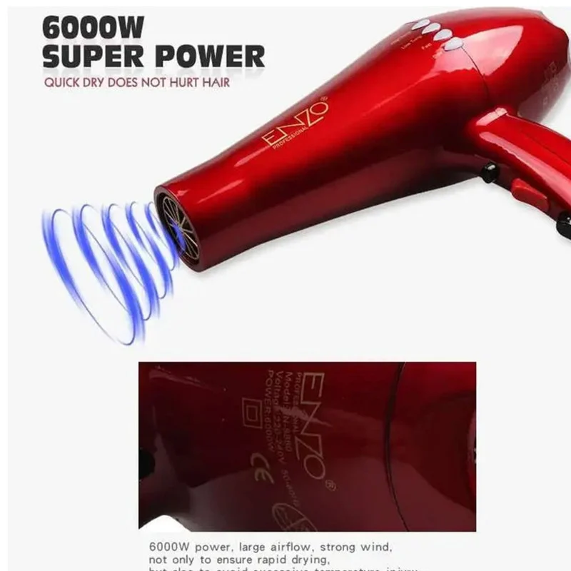 سشوار حرفه ای انزو پروفیشینال مدل en-8860 - Image 7