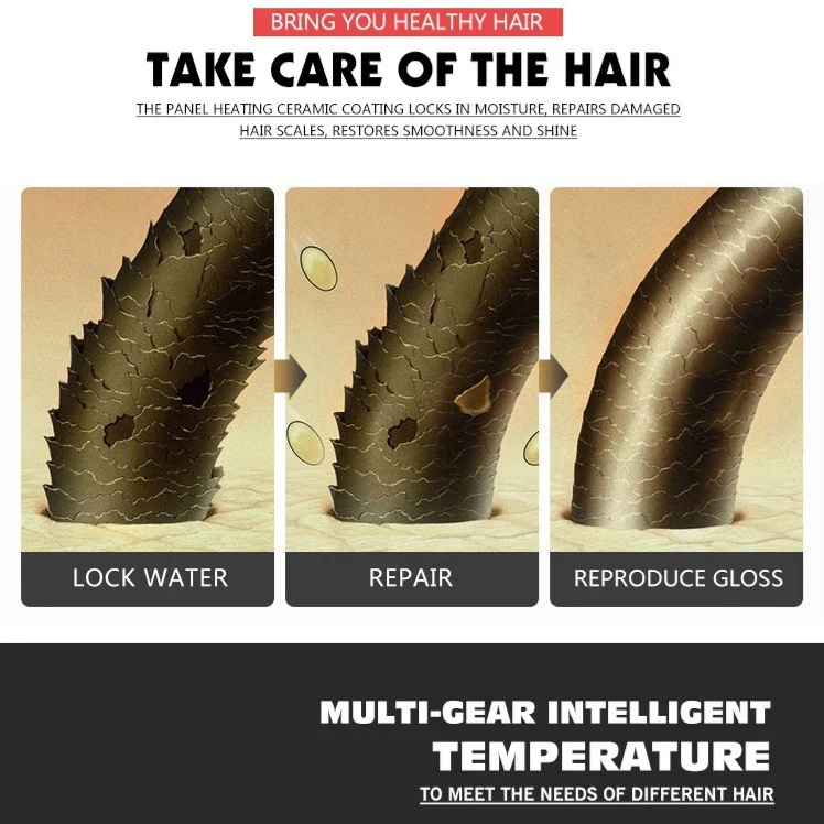 سشوار انزو پروفیشینال مدل EN_6306 به همراه اتو مو و فر کننده مو - Image 10