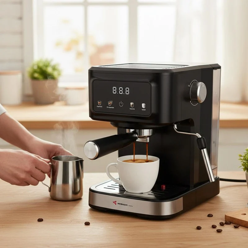 اسپرسو ساز ۱۵۰۰ میلیلیتر مباشی مدل ME-ECM2118 - Image 3