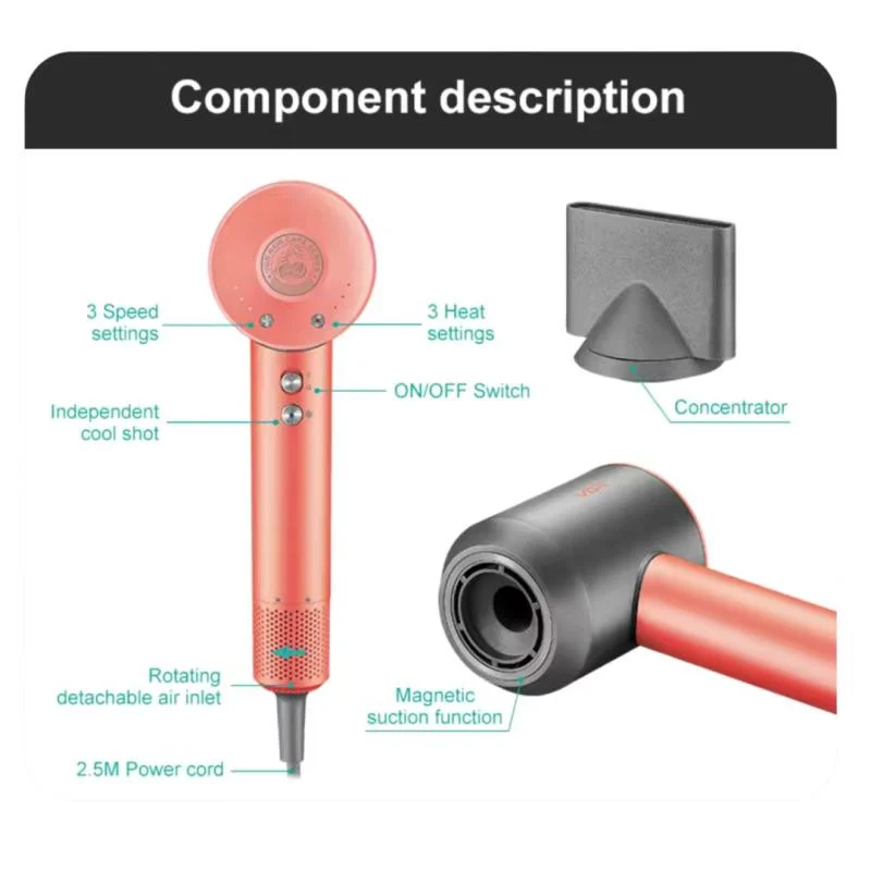 سشوار مسافرتی وی جی ار مدل v-440 - Image 2