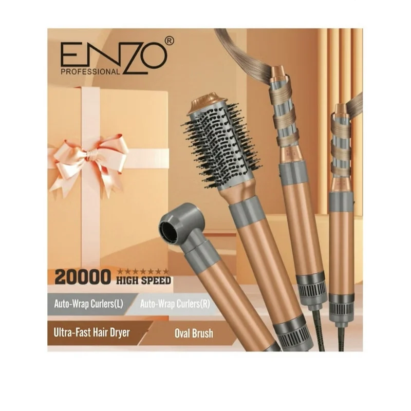 سشوار برس دار حالت دهنده انزو پروفیشینال مدل 4131 - Image 3