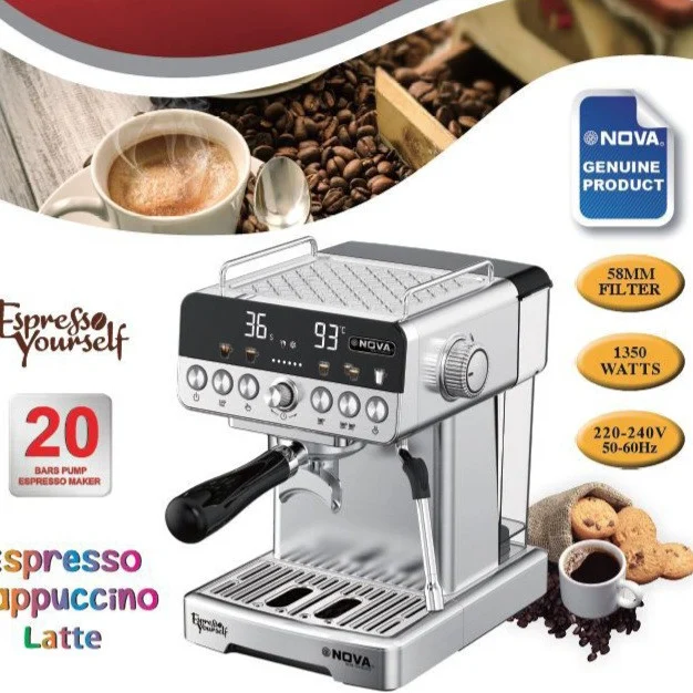 اسپرسو ساز 1800 میلیلیتر نوا مدل NCM-1074EXPD - Image 2