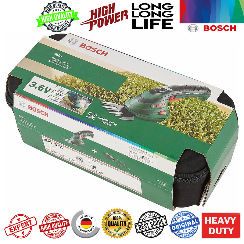 قیچی علف زن شارژی بوش مدل مینیاتوری Isio - Image 5