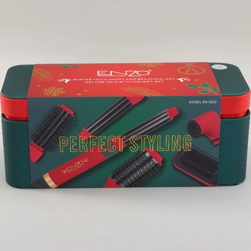 سشوار برسدار حالتدهنده 1500 وات انزو پروفیشینال مدل EN-6222 6in1 - Image 6