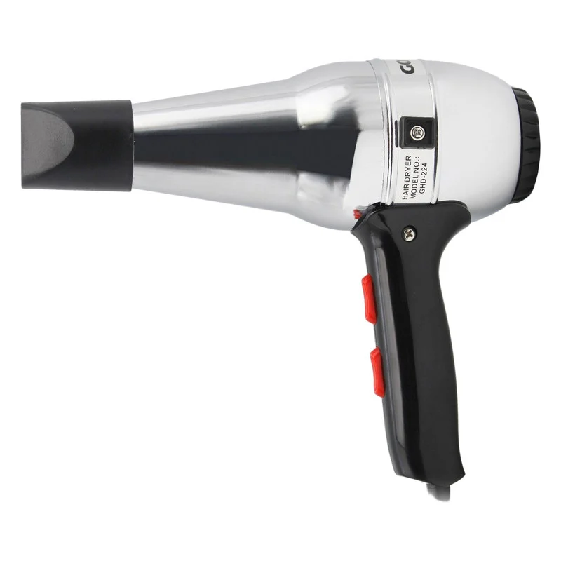 سشوار خانگی گوسونیک مدل GHD-224، موتور با توان مصرفی 1600 وات، دارای قابلیت باد سرد، دارای حلقه آویختن، وزن 600 گرم - Image 2