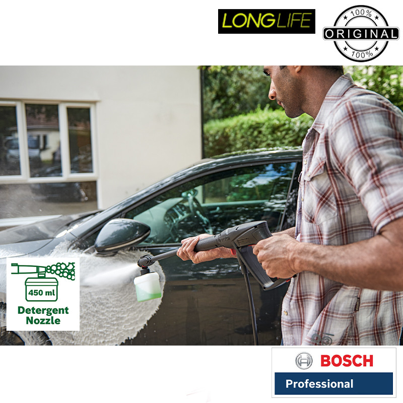 کارواش ذغالی 130 بار 1700 وات بوش مدل AQ 130 - Extra Shampoo - Image 5